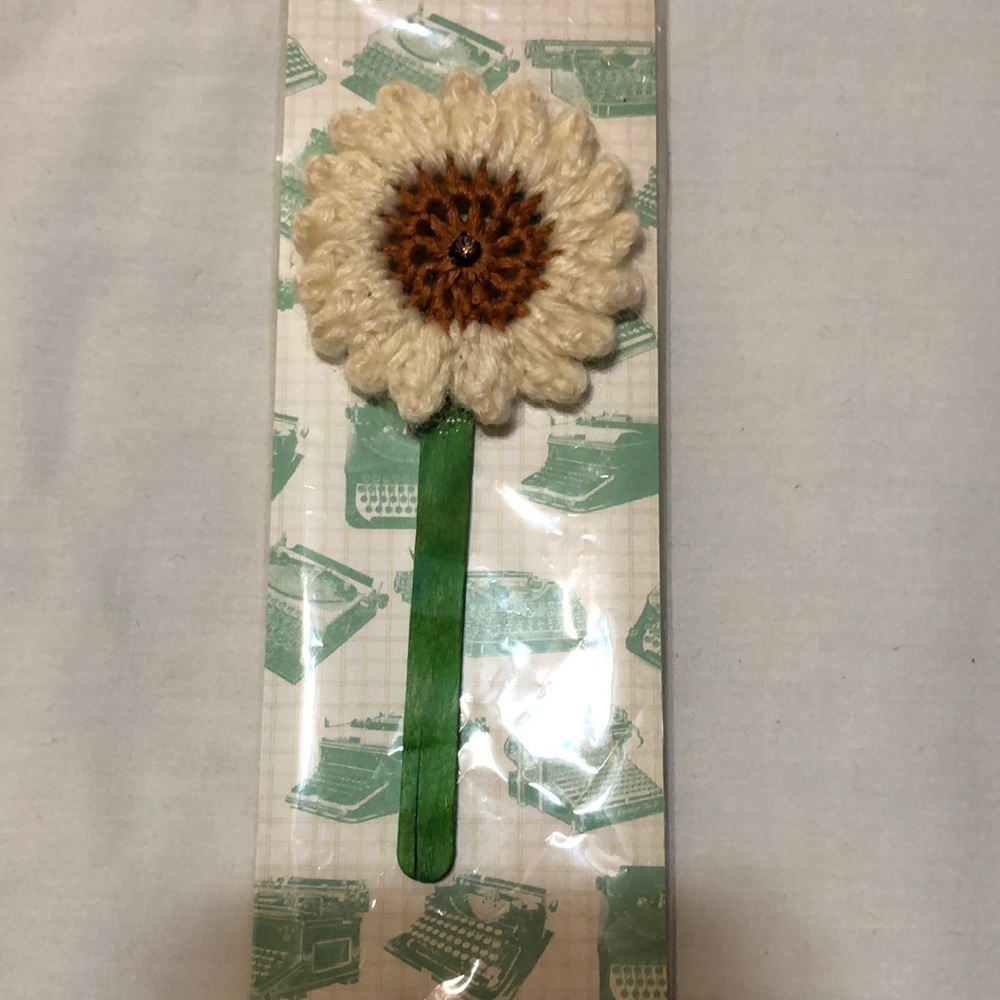 Flower Bookmark Handmade crochet